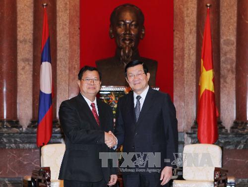 Президент СРВ принял зампредседателя Национальной Ассамблеи ЛНДР